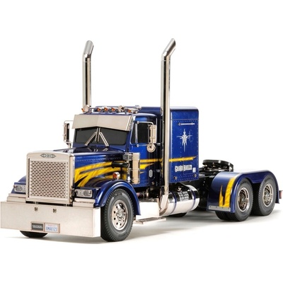 Tamiya RC Grand Hauler Customized US Truck nenafarbený biela KIT 1:14