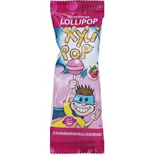 Miradent XyliPop lízátko s xylitolem jahoda 6 g