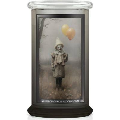 Kringle Candle Halloween Whimsical Quirky Balloon Clown 624 g
