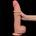 Lovetoy King Sized Sliding Skin Dual Layer Dong 12" Flesh