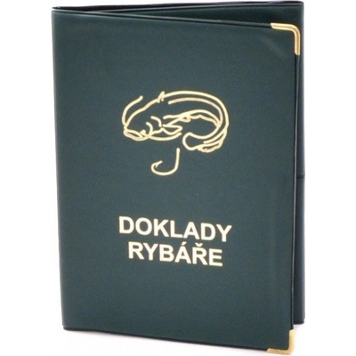 Plastové pouzdro na rybářské doklady