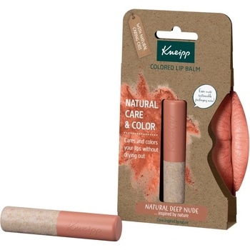 Kneipp Barevný balzám na rty Natural Dark Nude 3,5 g