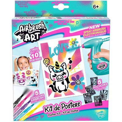 Canal Toys Airbrush Art Mini Poster Kit (11015)