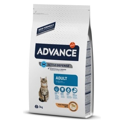 Advance Cat Adult Chicken&Rice гранули за котки - 3кг