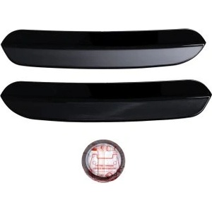 Carmart Спойлер антикрило universal / Addition to Volkswagen Golf 6 (2008-2013) Otr Style - 2бр. Добавки - черен гланц
