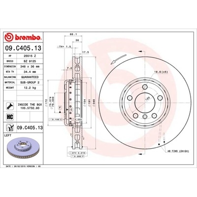 BREMBO 09.C405.13