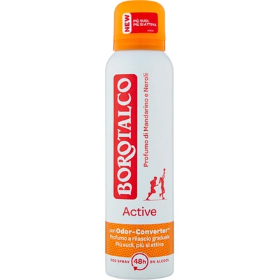 Borotalco Active Profumo di Mandarino e Neroli deospray 150 ml