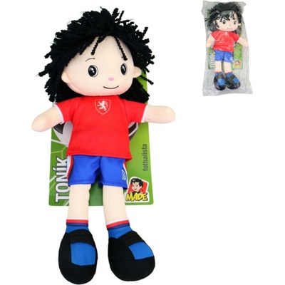 MaDe Textilní Toník fotbalista 40 cm český