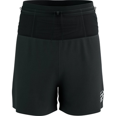 Compressport Мъжки шорти за бягане Compressport Trail Racing 2-In-1 Short Running shorts - Black (012-3238-0113)
