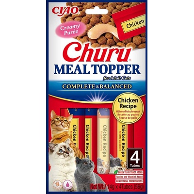 Churu Cat Meal Topper Chicken Recipe 4 x 14 g