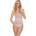Мрежесто боди, еротичен отвор и дантела - Body BS115 White S/M/L (D-243970)
