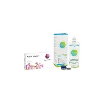Image 1 of CooperVision Avaira Vitality (6 лещи) + Solunate Multi-Purpose 400 ml с кутия