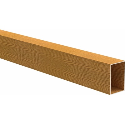Hliníková plotová výplň 40 x 60 x 1,2 - 6,0 m drevo dekor SVETLÝ DUB W02