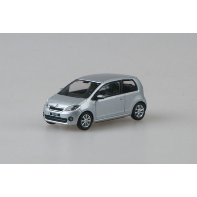 Abrex Škoda Citigo 3dveřové 2011 Stříbrná Brilliant Metalíza 1:43