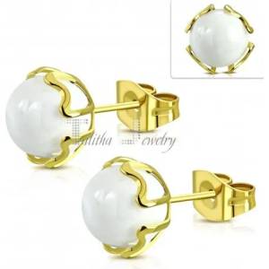 Talitha Дамски обеци с керамика - talitha-jewelry - 29,00 лв