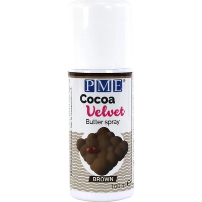 PME Zamatový sprej hnedý 100 ml