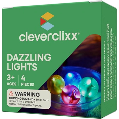 Cleverclixx Топчеста писта - Комплект топчета Dazzling Lights - 4 бр