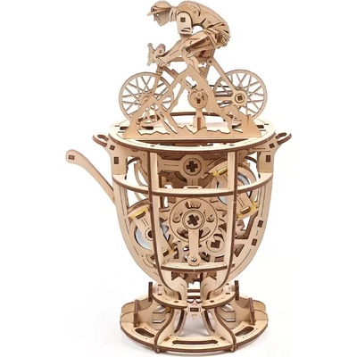 UGears Дървен 3D пъзел Ugears от 189 части - Велосипедист (U-70148 )