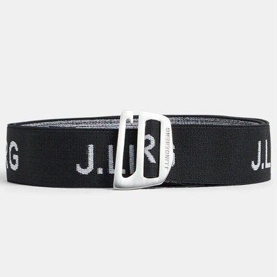 J.Lindeberg opasek Zane Elasic belt Black