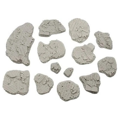 Dekorace Old Factory Basing Kit 13 ks