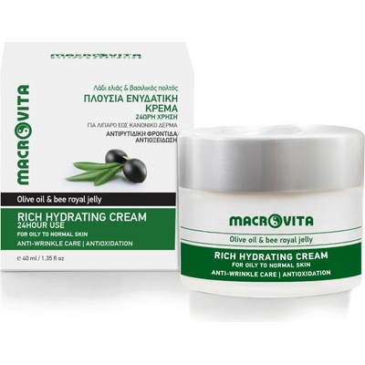 Macrovita Olive Oil Rich hydrating cream-oily to normal skin 40 ml