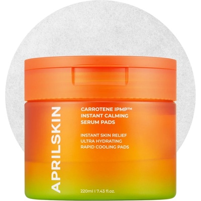 APRILSKIN - Carrotene IPMP Instant Calming Serum Pads 80pads