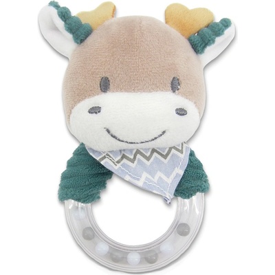 Lorelli Бебешка дрънкалка с ринг Lorelli - Еленче, синя (10191360006)