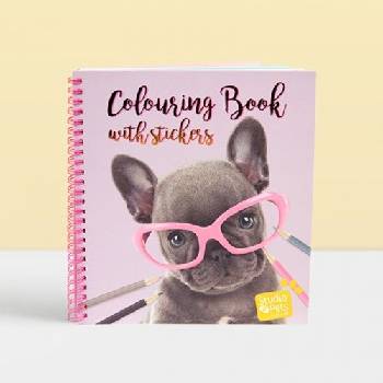 Image 1 of Studio Pets - Книжка за оцветяване със стикери, Санчеста