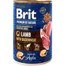 Konzervy pre psov Brit Premium by Nature Lamb with Buckwheat 800 g