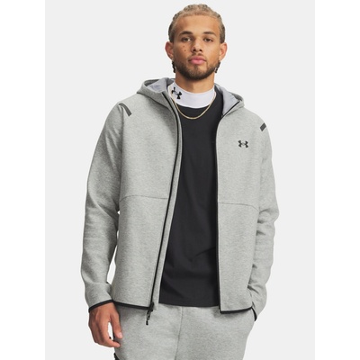 Under Armour UA Unstoppable Flc FZ HD EU-GRY šedá