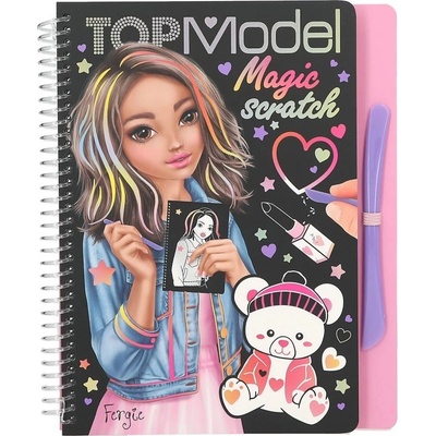 Top Model Vyškrabovací zošit Fergie blok so škrabadlom