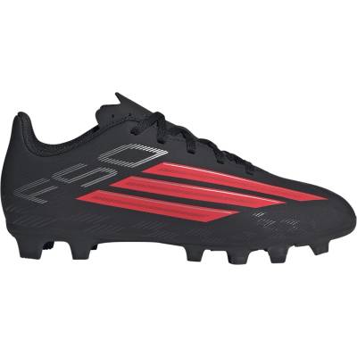 Adidas Детски футболни бутонки Adidas F50 Club Childrens Firm Ground Football Boots - Black/Red