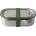 black+blum Кутия за обяд 1 л, маслина, неръждаема стомана, Black+Blum (BBBAMSSL010)