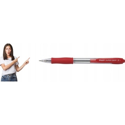 Pilot 2028 Super Grip červené
