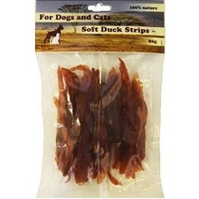 For Dogs and Cats Kachní maso proužky měkké 80 g
