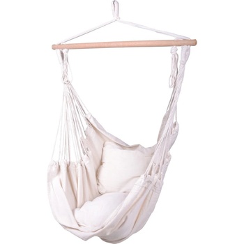 Garden Pleasure Кремав подплатен висящ градински стол Tobago - Garden Pleasure (507017)