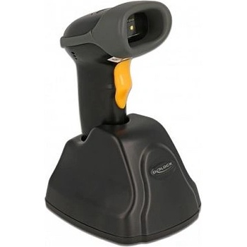 Delock 2 4 GHz Barcode Scanner 1D und 2D mit Ladestation Mehrsprachig (90550)