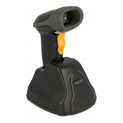 Delock 2 4 GHz Barcode Scanner 1D und 2D mit Ladestation Mehrsprachig (90550)