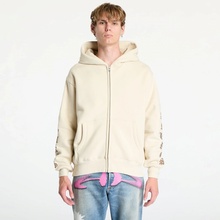 PLEASURES Oe Zip Up Hoodie Natural