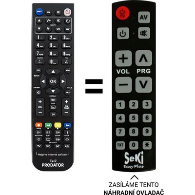 Dálkový ovladač Senior Samsung DVD-S224 – Hledejceny.cz