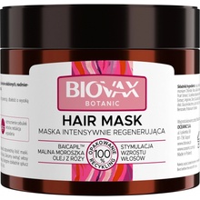 Biovax Botanic Malina Moruška a Baicapil maska 250 ml