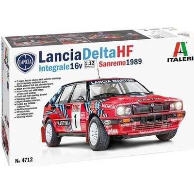 Model Kit auto 4712 Lancia Delta HF Integrale Sanremo 1989 1:12