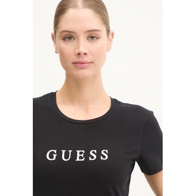 Guess Tričko NEW CARRIE dámske O5RI01 KBBU1 O5RI01.KBBU1 čierna
