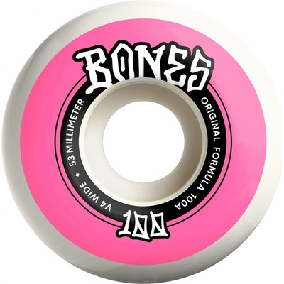 Bones Wide 100'S V4 Original Formula 53mm 100A – Zboží Dáma