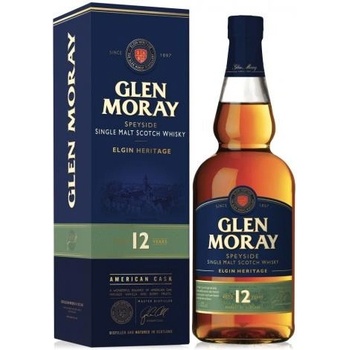 Glen Moray 12y 40% 0,7 l (kartón)
