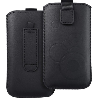 Pouzdro Forcell Deko Case Samsung i9000 Galaxy S/i8190 S3 Mini/S7560 Trend/S7580 Trend Plus černé