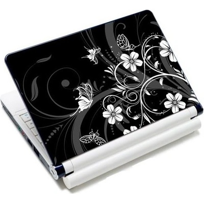 Huado samolepka, skin na notebook 12"-15,6" Kvetinky a motýle Huado K15-15231
