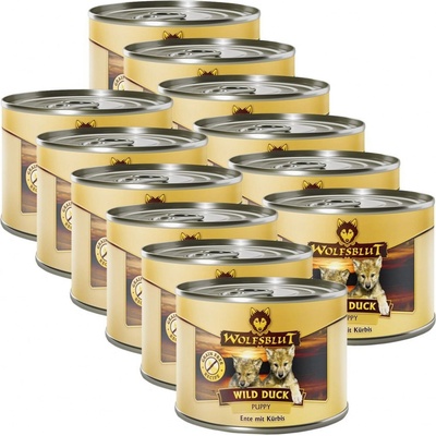 Wolfsblut Adult Wild Duck Puppy 12 x 200 g