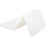 KikkaBoo Сгъваем матрак 60/120/5 cm Airknit White (31107020042) - salemax
