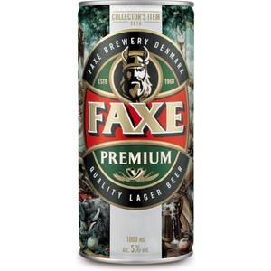 FAXE Premium (Факс) Бира 12бр x 1 л
